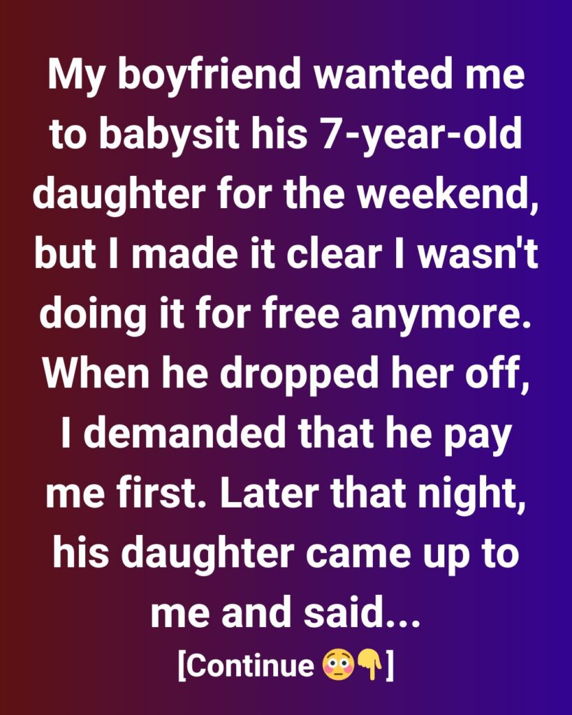 What My Boyfriend’s Daughter Taught Me One Quiet Night