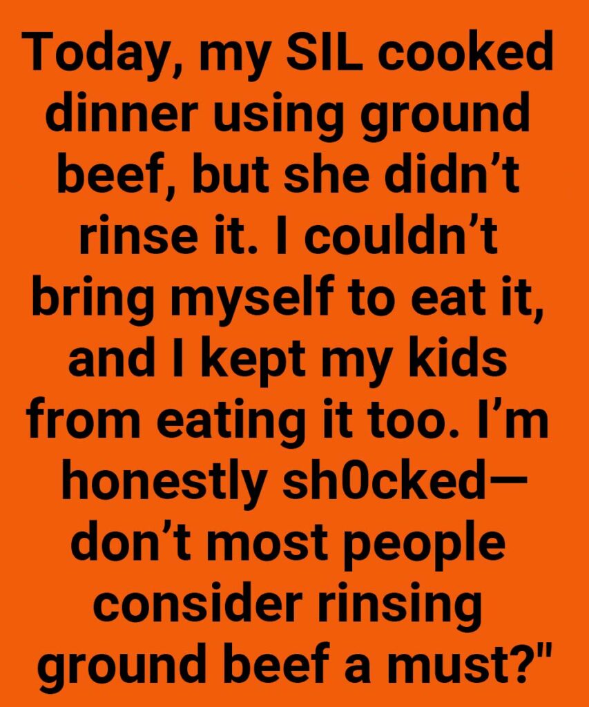 Should You Rinse Ground Beef Before Cooking?