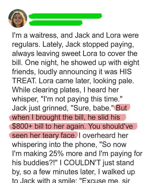 He Expected His Wife to Cover the Bill — But I Couldn’t Stay Silent