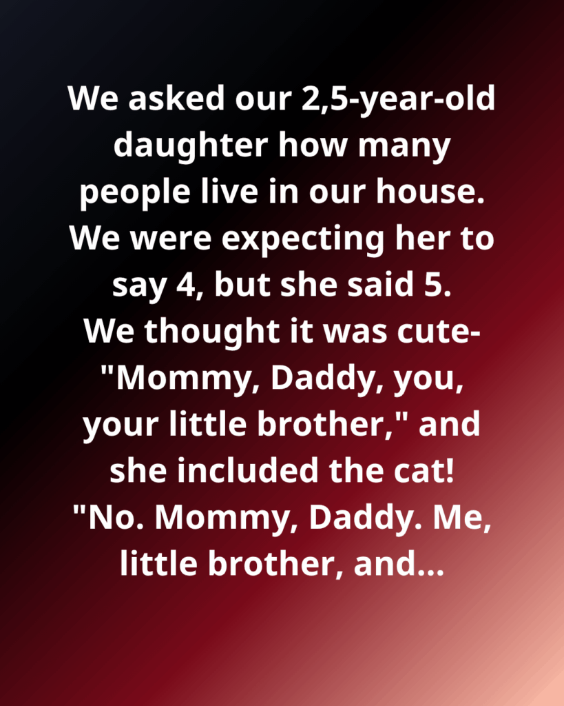 When My Daughter Counted Someone We Couldn’t See