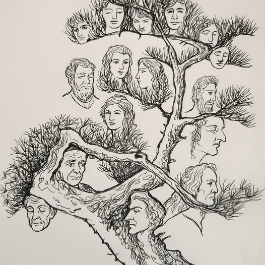 The Tree of Faces: Unveiling the Mystery of Hidden Portraits in Nature-Inspired Art