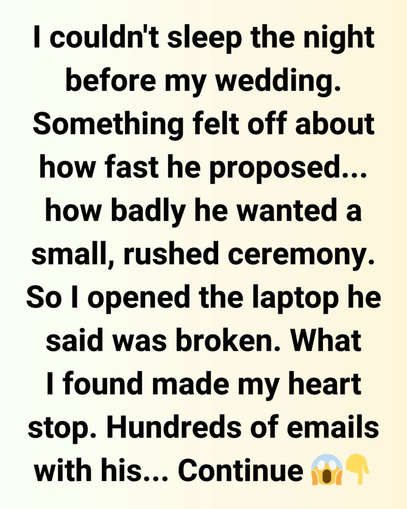 I Was About to Marry Him—Until I Opened His Laptop