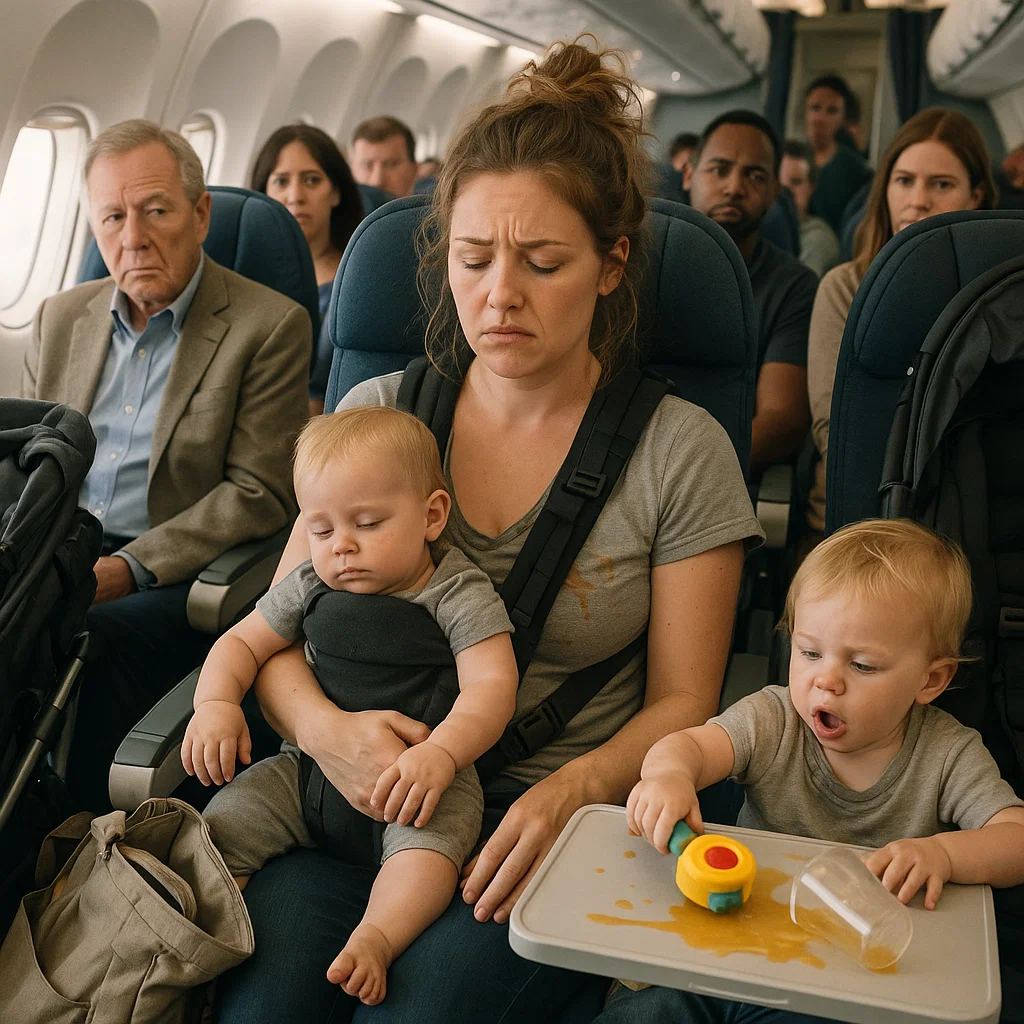 My Husband Upgraded to Business Class and Left Me With Our Babies in Economy—But His Dad Ensured Karma Found Him