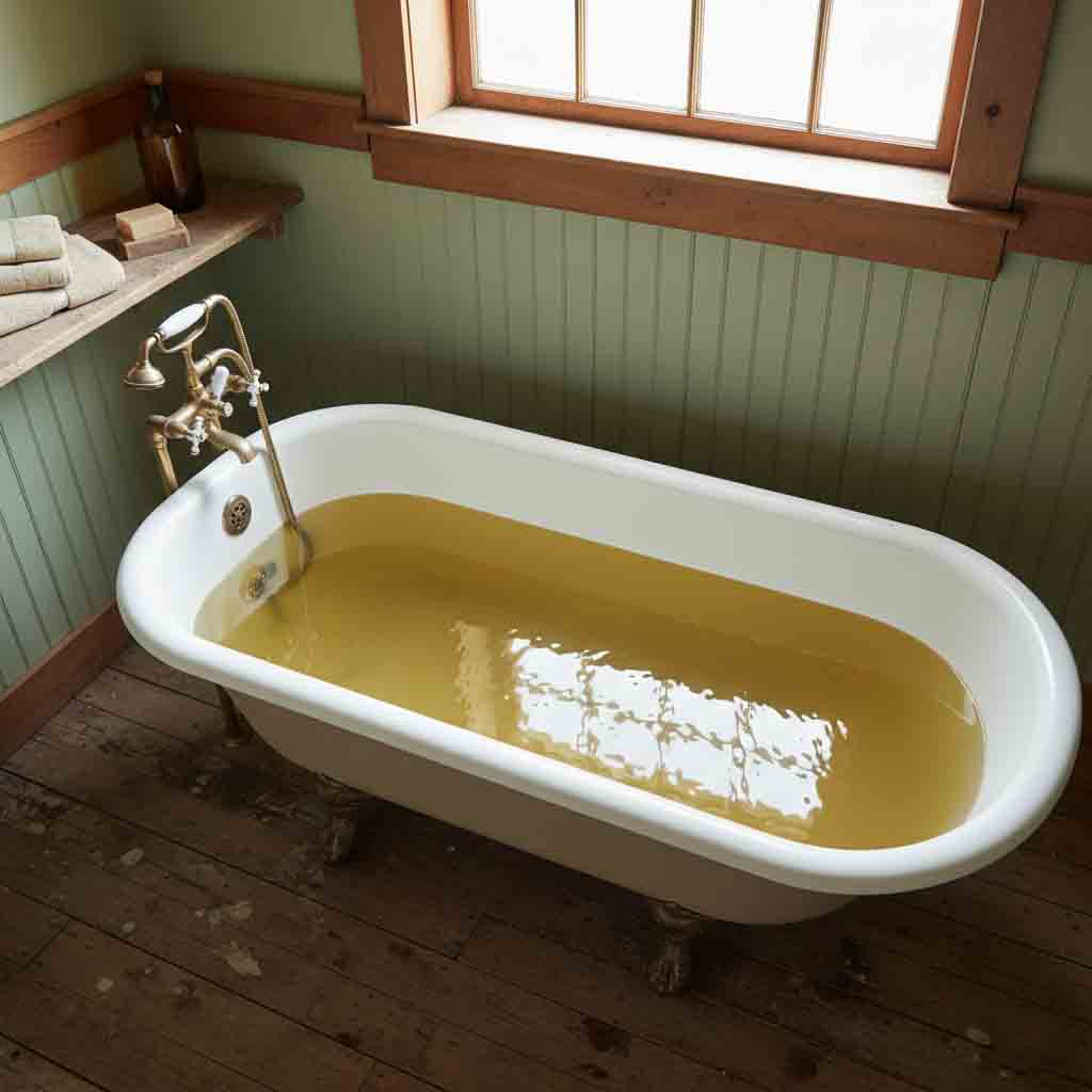 My grandma taught me this trick to clean the bathtub in just 2 minutes without any scrubbing — here’s exactly how it works