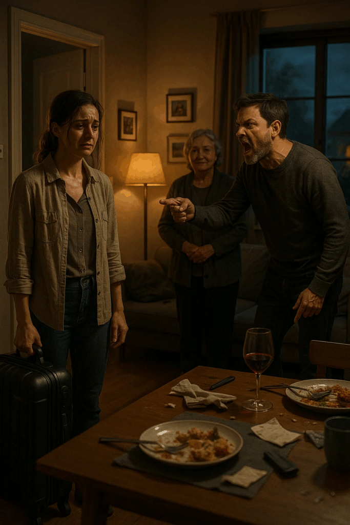 My husband invited his mother to live with us. When I refused, he kicked me out of the house, yelling, “She’s my mother! You have no right in this house!” — and it ended up making him regret it…